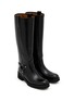 Detail View - Click To Enlarge - ALBERTO FASCIANI - Isabel Leather Moto Riding Boots