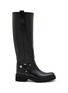 Main View - Click To Enlarge Main View - Click To Enlarge - ALBERTO FASCIANI - Isabel Leather Moto Riding Boots