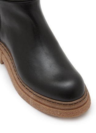 Detail View - Click To Enlarge - ALBERTO FASCIANI - Karina Leather Ankle Boots