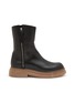 Main View - Click To Enlarge - ALBERTO FASCIANI - Karina Leather Ankle Boots