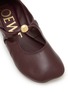 Detail View - Click To Enlarge - LOEWE - Pebble Soft Leather Ballerina