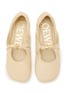 Detail View - Click To Enlarge - LOEWE - Pebble Soft Leather Ballerina