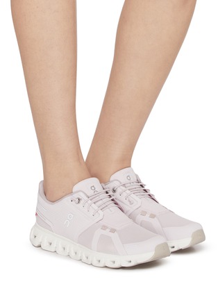 Figure View - Click To Enlarge - ON - Cloud 6 Lace Up Low Top Women's Sneakers