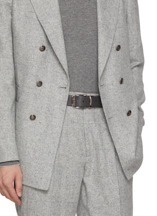 Figure View - Click To Enlarge - DOUCAL'S - Seamless Leather Belt