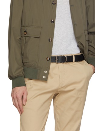 Figure View - Click To Enlarge - DOUCAL'S - Seamless Leather Belt