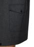  - ATELIER EDITION - Oversized Buttoned Pocket Wool Blend Jacket