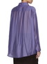 Back View - Click To Enlarge - ATELIER EDITION - Oversized Sheer Shirt