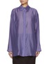 Main View - Click To Enlarge - ATELIER EDITION - Oversized Sheer Shirt