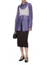 Figure View - Click To Enlarge - ATELIER EDITION - Oversized Sheer Shirt