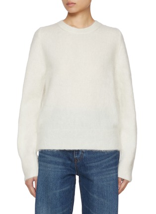 Main View - Click To Enlarge - ATELIER EDITION - Mohair Wool Blend Knit Sweater