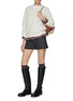 Figure View - Click To Enlarge - ATELIER EDITION - Mohair Wool Blend Knit Sweater