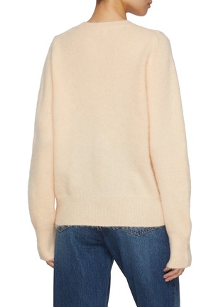 Back View - Click To Enlarge - ATELIER EDITION - Mohair Wool Blend Knit Sweater