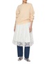 Figure View - Click To Enlarge - ATELIER EDITION - Mohair Wool Blend Knit Sweater