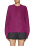Main View - Click To Enlarge - ATELIER EDITION - Mohair Wool Blend Knit Sweater