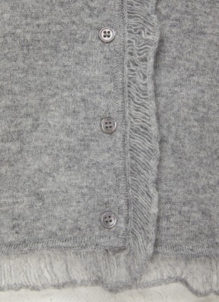  - ATELIER EDITION - Cashmere Frill Knit Cardigan