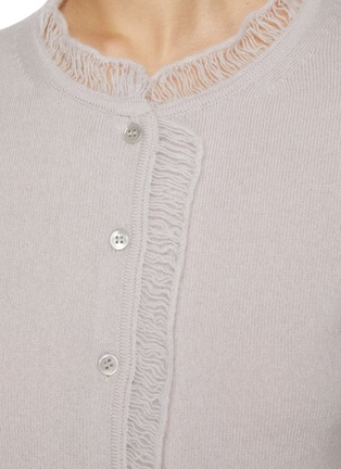  - ATELIER EDITION - Cashmere Frill Knit Cardigan