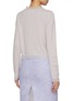 Back View - Click To Enlarge - ATELIER EDITION - Cashmere Frill Knit Cardigan