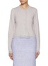 Main View - Click To Enlarge - ATELIER EDITION - Cashmere Frill Knit Cardigan