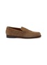 Main View - Click To Enlarge - DOUCAL'S - Suede Penny Loafers