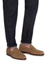 Figure View - Click To Enlarge - DOUCAL'S - Suede Penny Loafers