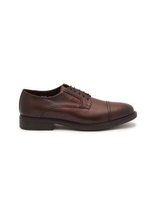 Main View - Click To Enlarge - DOUCAL'S - Cap Toe Leather Derby Shoes