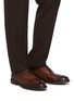 Figure View - Click To Enlarge - DOUCAL'S - Cap Toe Leather Derby Shoes