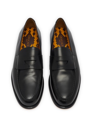 Detail View - Click To Enlarge - DOUCAL'S - Leather Penny Loafers
