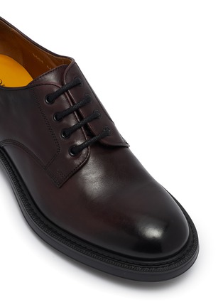 Detail View - Click To Enlarge - DOUCAL'S - Leather Derby Shoes