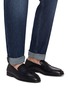 Figure View - Click To Enlarge - DOUCAL'S - Leather Penny Loafers