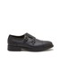 Main View - Click To Enlarge - DOUCAL'S - Double Buckle Cap Toe Leather Shoes