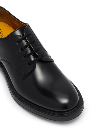 Detail View - Click To Enlarge - DOUCAL'S - Leather Derby Shoes