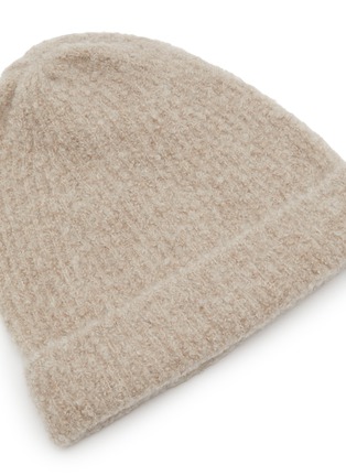 Detail View - Click To Enlarge - THE ROW - Leomir Cashmere Alpaca Silk Beanie