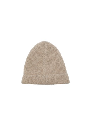 Figure View - Click To Enlarge - THE ROW - Leomir Cashmere Alpaca Silk Beanie