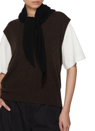 Figure View - Click To Enlarge - THE ROW - Leomine Cashmere Knit Scarf