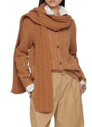 Figure View - Click To Enlarge - THE ROW - Amos Wool Scarf