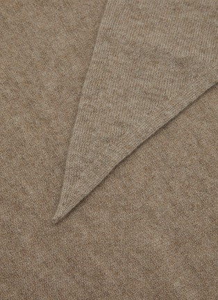 Detail View - Click To Enlarge - THE ROW - Leomine Cashmere Knit Scarf