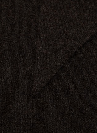 Detail View - Click To Enlarge - THE ROW - Leomine Cashmere Knit Scarf