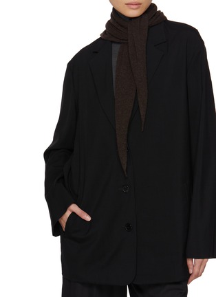 Figure View - Click To Enlarge - THE ROW - Leomine Cashmere Knit Scarf