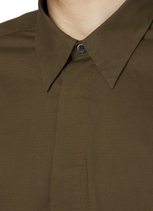  - BARENA - Garment Dyed Cotton Shirt