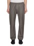 Main View - Click To Enlarge - BARENA - Elasticated Waist Wool Flannel Pants