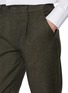  - BARENA - Pleated Chequered Wool Pants