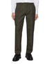Main View - Click To Enlarge - BARENA - Pleated Chequered Wool Pants