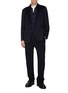 Figure View - Click To Enlarge - BARENA - Sima Elastic Waist Pants