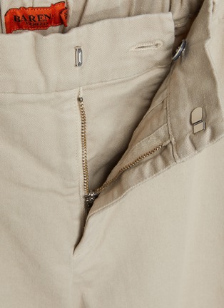  - BARENA - Flat Front Elasticated Semi Jogger Pants