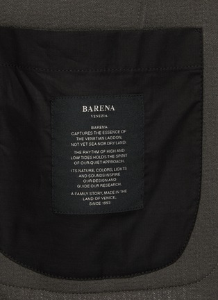  - BARENA - Notch Lapel Single Breasted Blazer