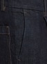  - BARENA - Pleated Carrot Dark Wash Jeans