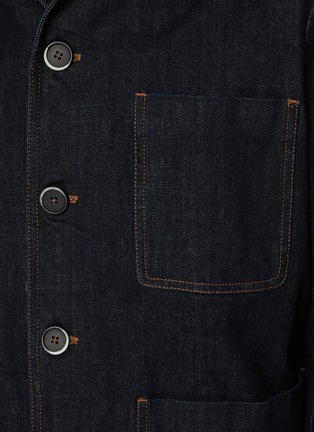  - BARENA - Dark Wash Denim Overshirt Jacket