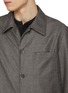  - BARENA - Pinpoint Flannel Wool Overshirt
