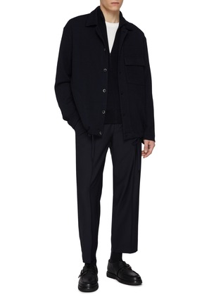 Figure View - Click To Enlarge - BARENA - Button Up Blouson Jacket