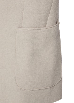  - BARENA - Patch Pocket Single Breasted Jersey Blazer